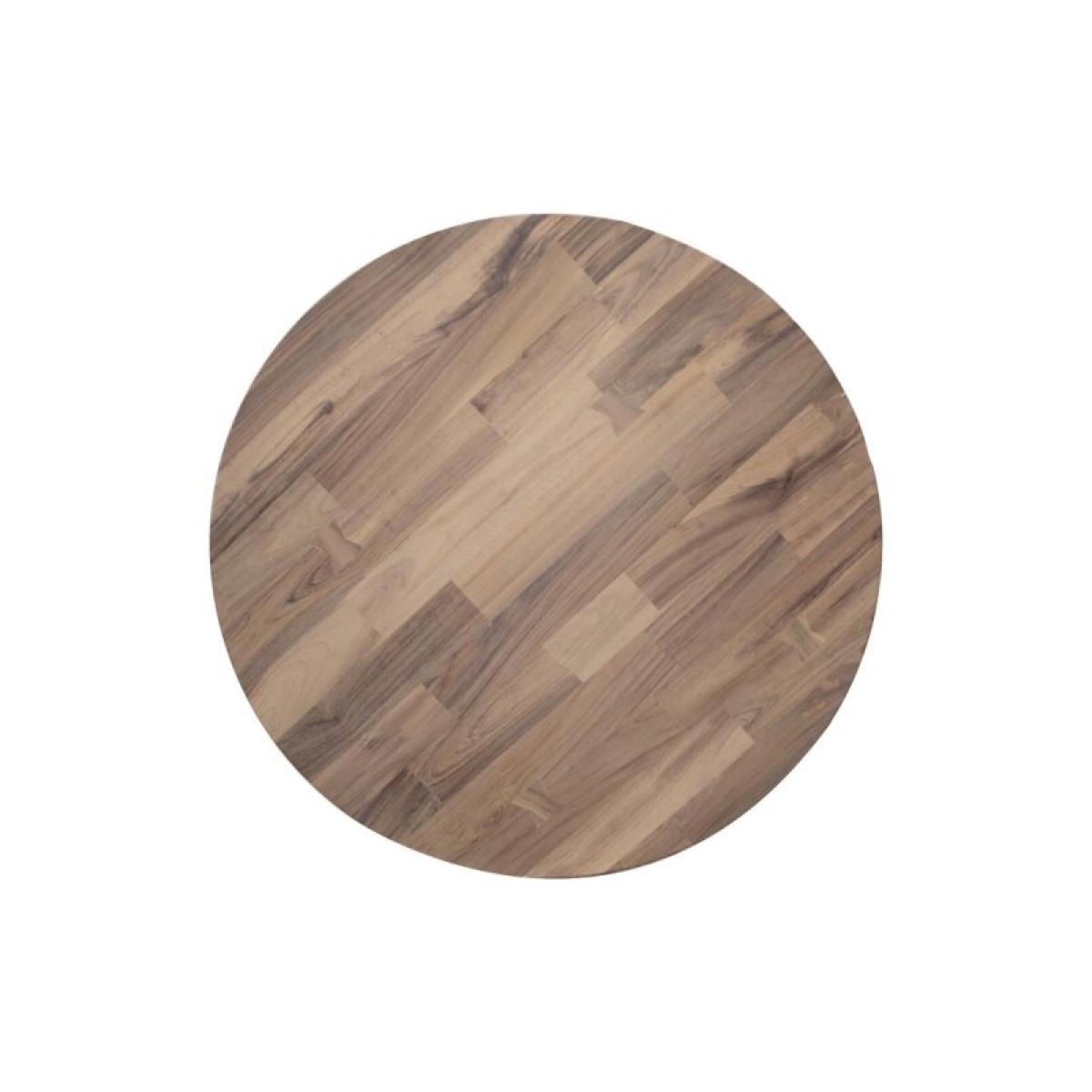 Natural Parota, Round Dining Table - Natural Parota - Image 3