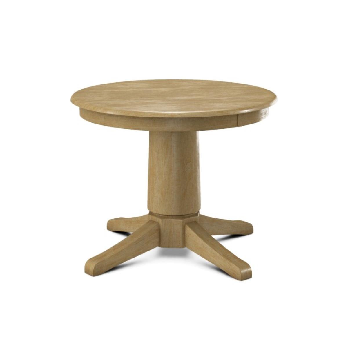 Build Your Own Pedestal Table w/ 30"H Transitional Pedestal for Solid Tops - Image 46