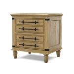 Farmhouse Chic 2-Drawer Nightstand - Image 8