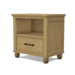 Vista Bedroom 1-Drawer Nightstand - Image 9