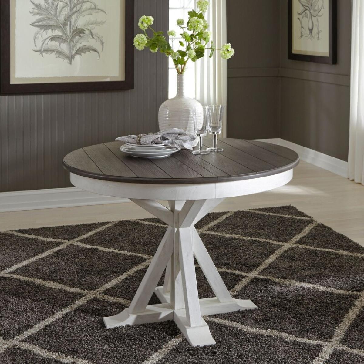 Allyson Park Pedestal Table - Image 11
