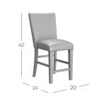Telluride Upholstered Counter Stool (2/ctn) - Image 10