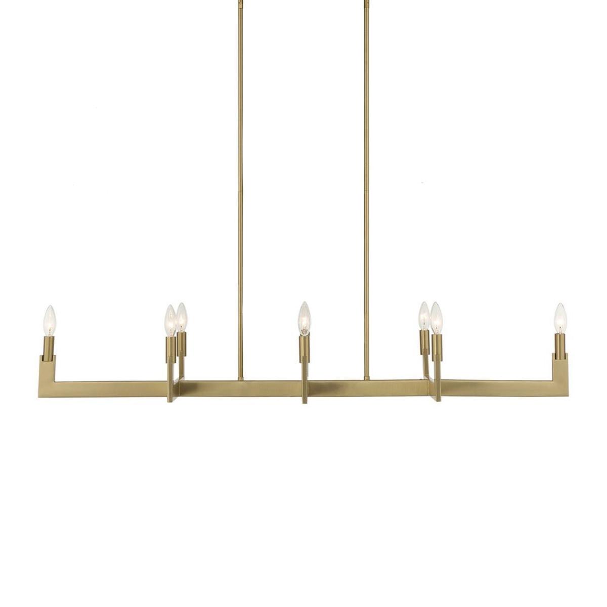 1f94af19ab7951d5a4e56475b19771c6 Cordoba, 8 Lt Linear Chandelier - Image 1