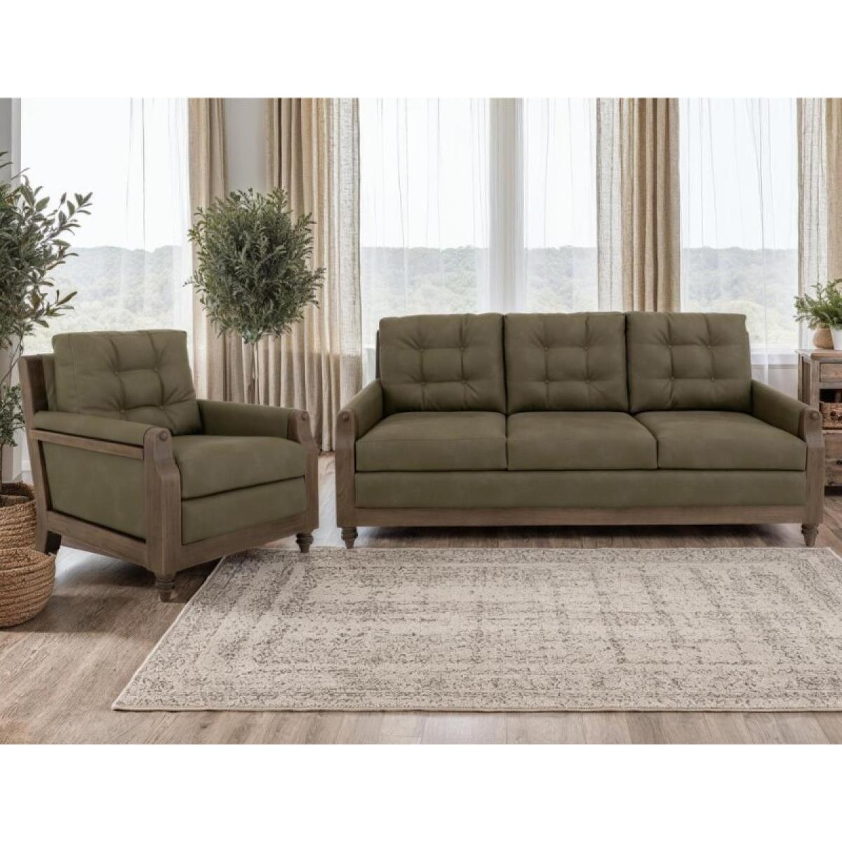 Wooden Frame & Base, Sofa - Xel-Ha II - Image 6