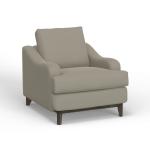 Wooden Frame & Base, Armchair - Alfa