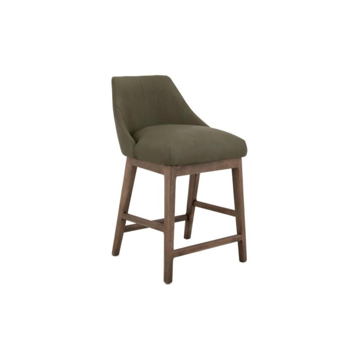 Wooden Frame, Barstool 24" - Mezquite - Image 2