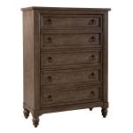 King California Sleigh Bed, Dresser & Mirror, Chest, Night Stand - Image 5