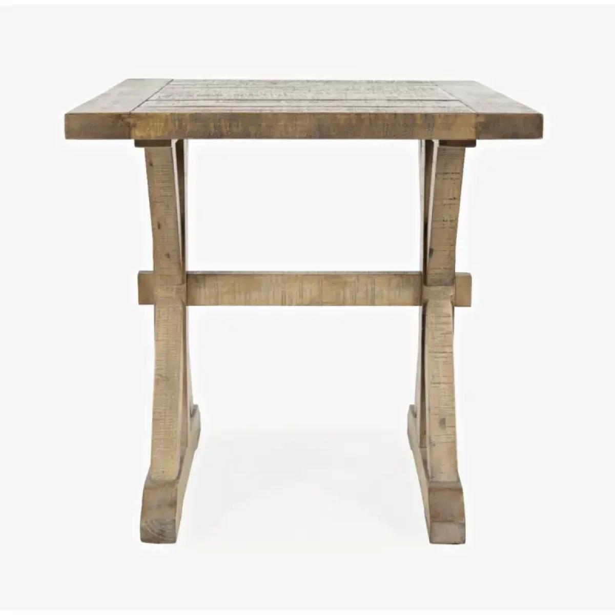 Carlyle Crossing Trestle End Table - Image 4