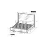 6/6 Eastern King Platform - Teak - Image 8