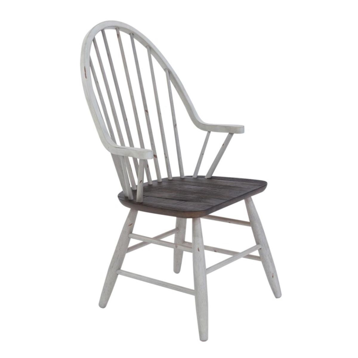 Farmhouse 7 Piece Trestle Table Set - Image 4