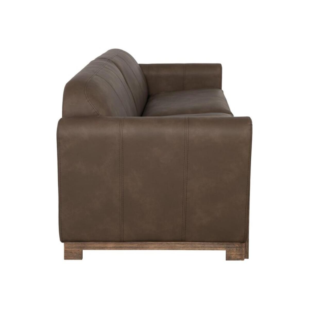 Wooden Frame & Base, Two-Cushion Sofa - Balam - Image 4