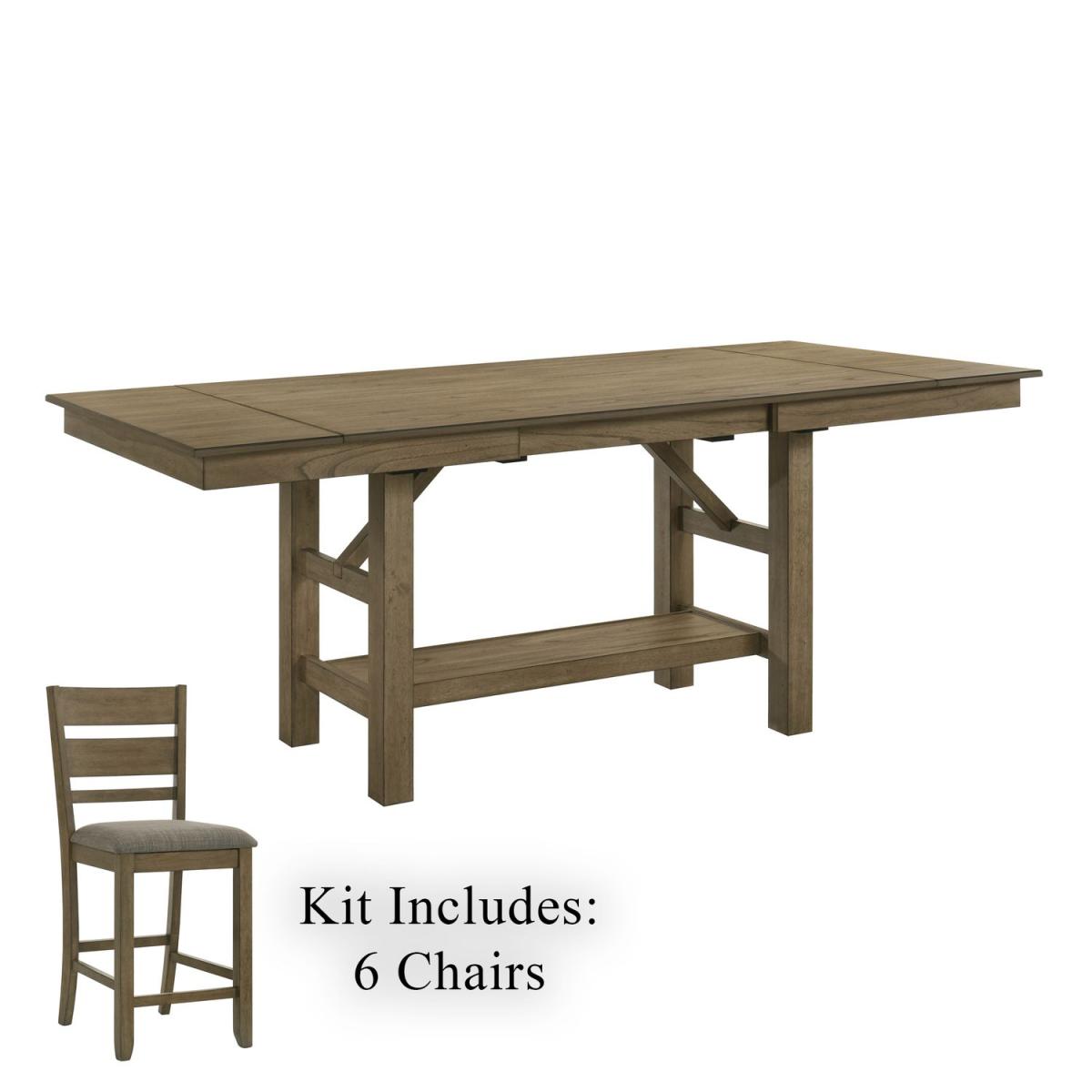 Brook Bay Opt 7 Piece Gathering Table Set - Image 2