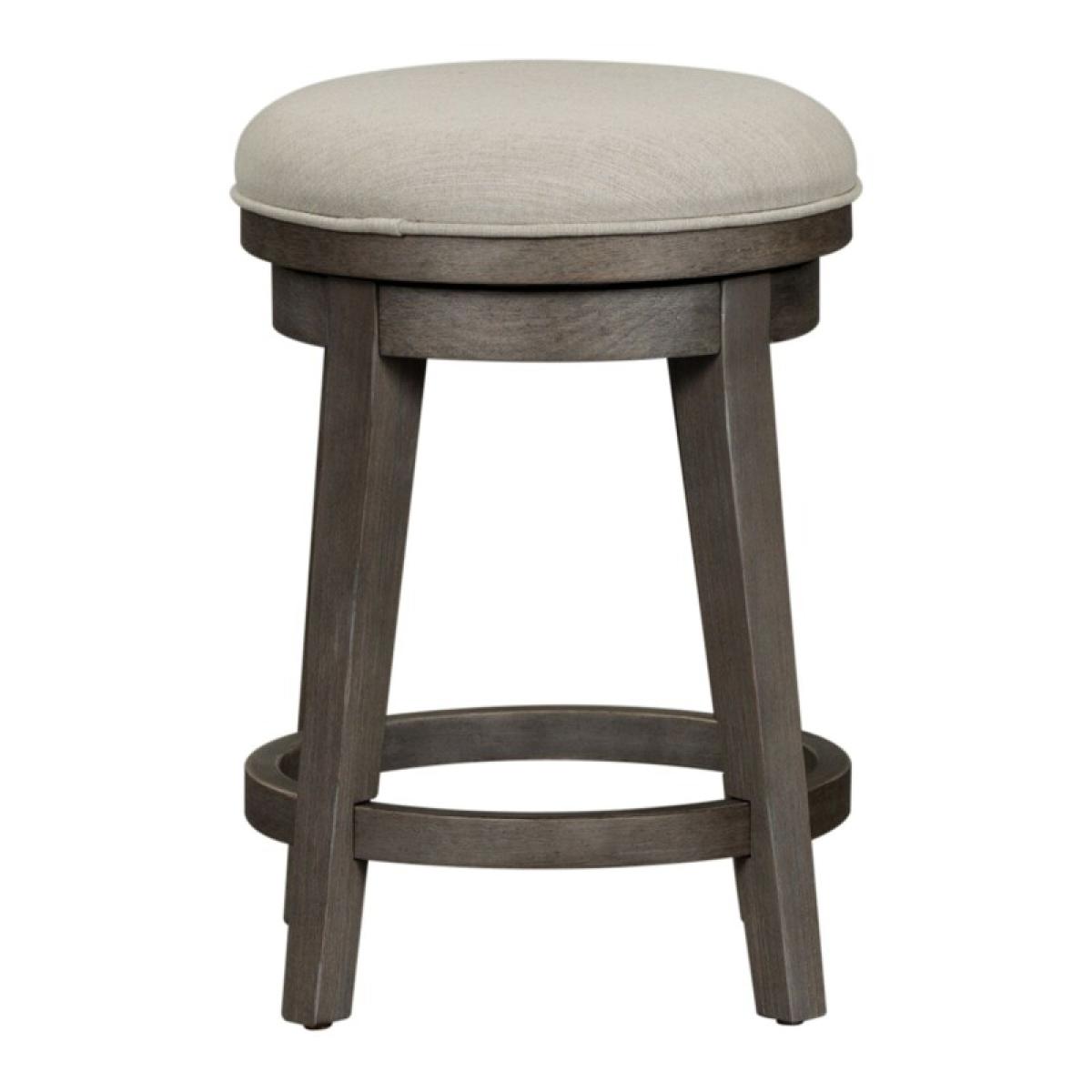 Modern Farmhouse Console Swivel Stool - Image 3