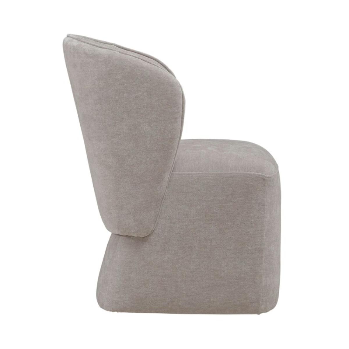 Accent Dining Chair w/ Casters - Truffle - Image 7