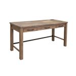 3 Drawer Desk - Natural Parota - Image 4