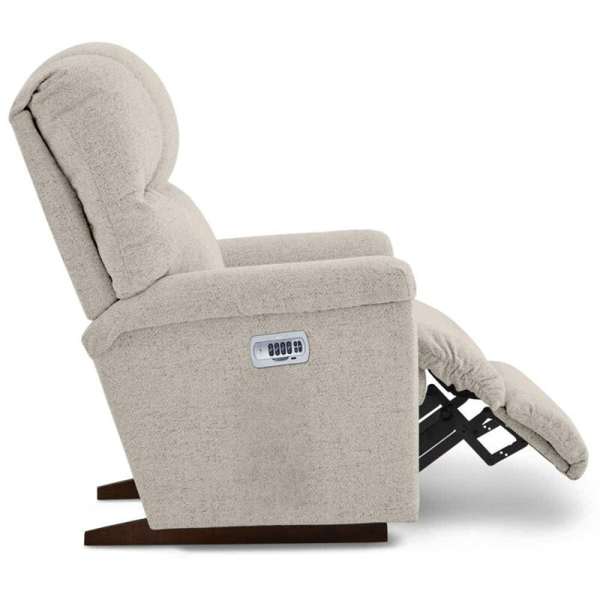 Lancer Power Rocking Recliner W/ Headrest & Lumbar - Image 9