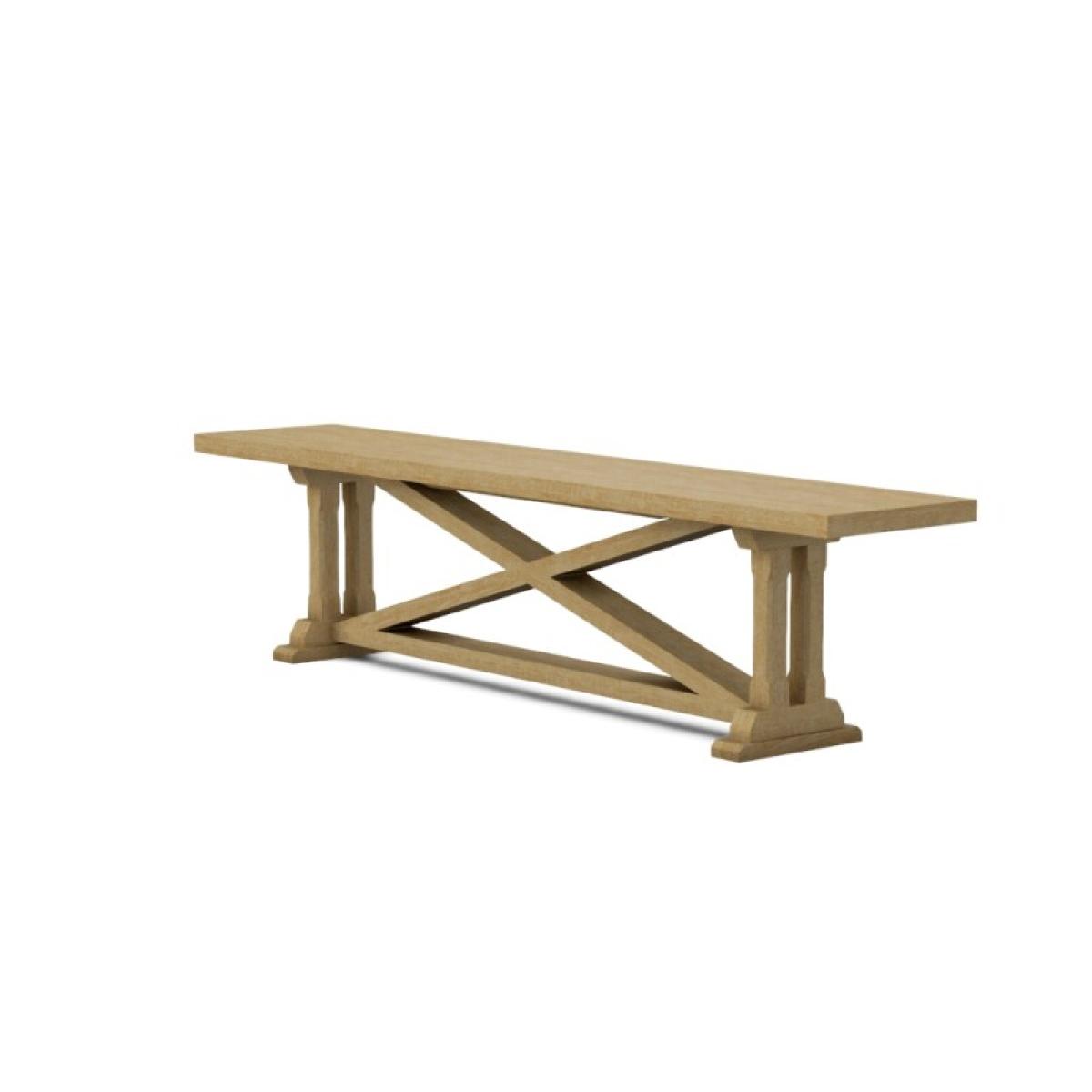 Alexa Trestle Bench Top & Base - BE-172TA - Image 28