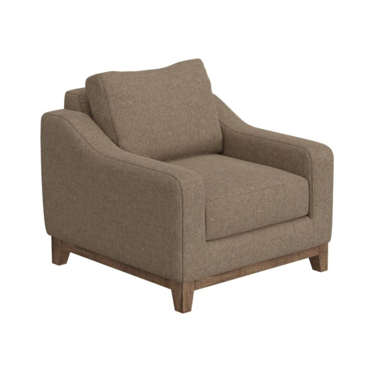 Wooden Frame & Base, Armchair - Olivo - Image 2