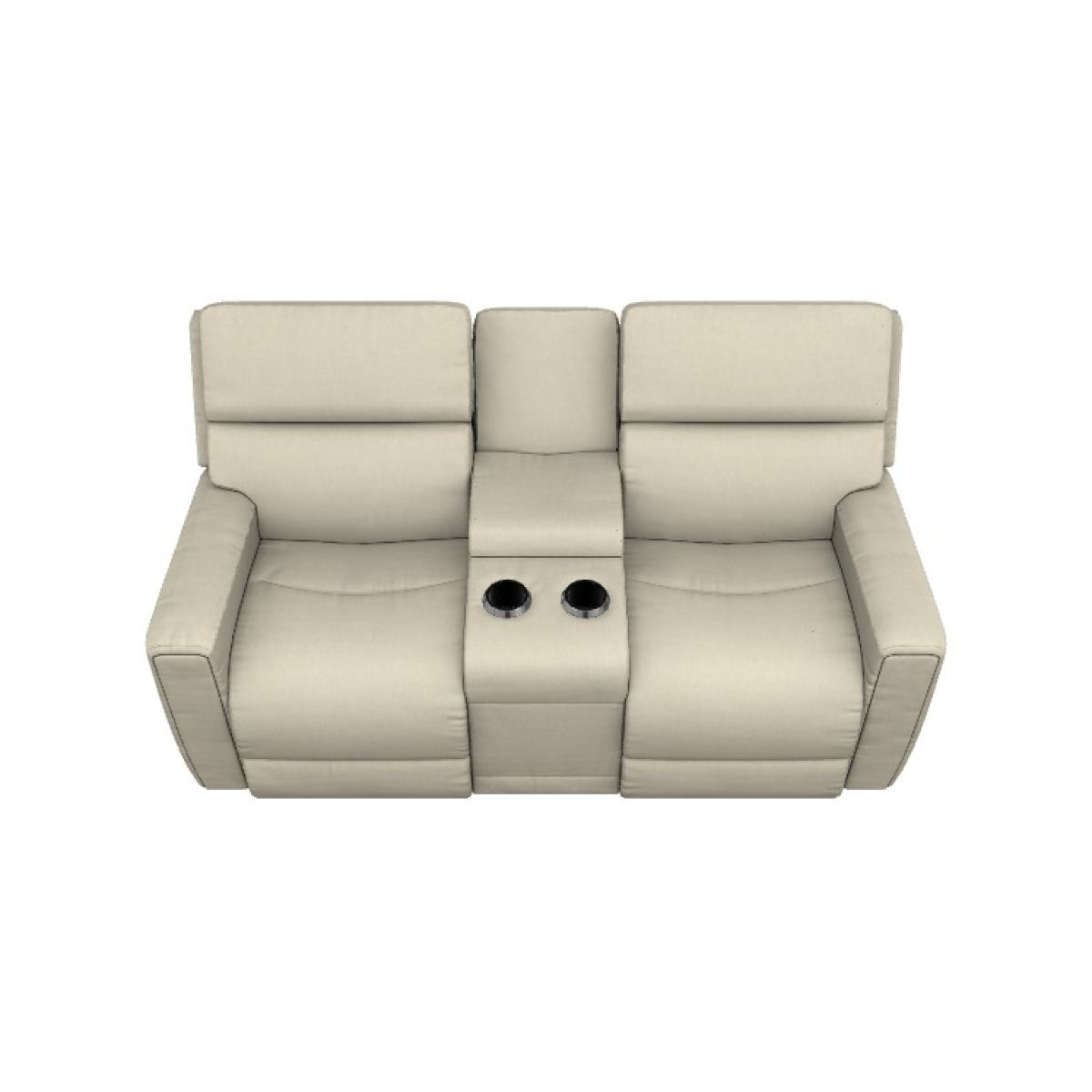 Apollo Power Reclining Loveseat W/ Headrest & Console - Image 3