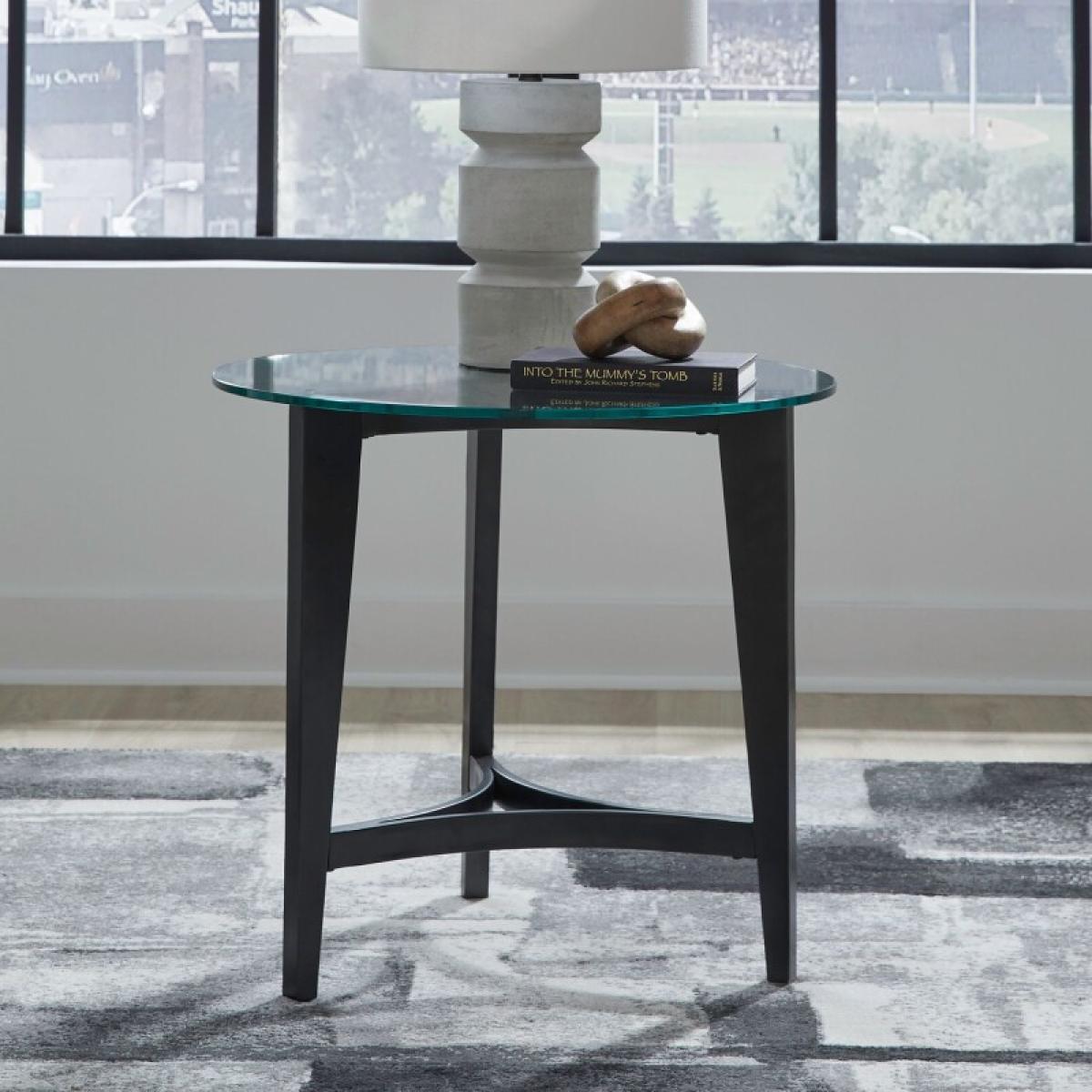 Capri Round End Table - Image 2