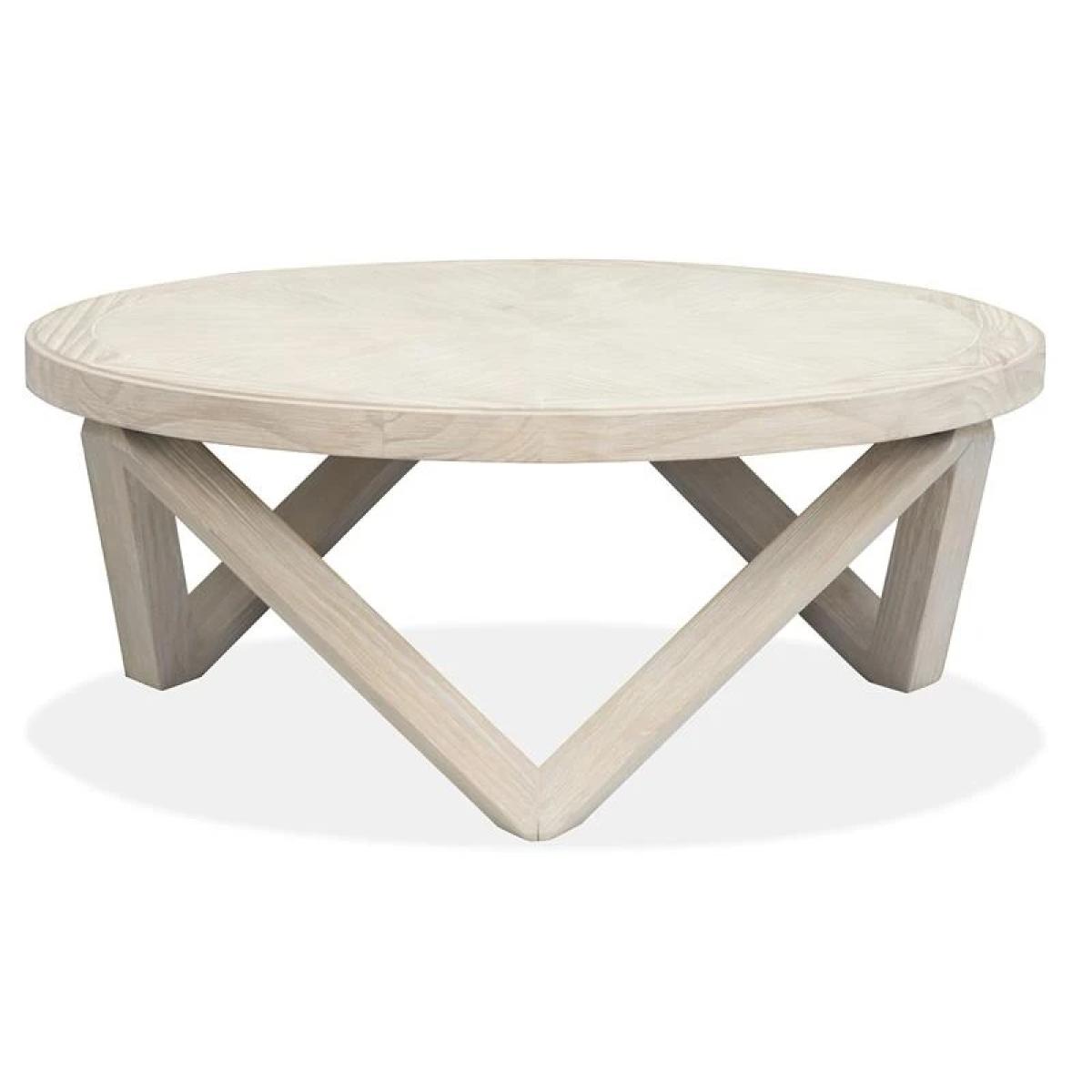 Bostwick T6340-45 Round Cocktail Table - Image 4