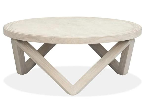 Bostwick T6340-45 Round Cocktail Table - Image 4