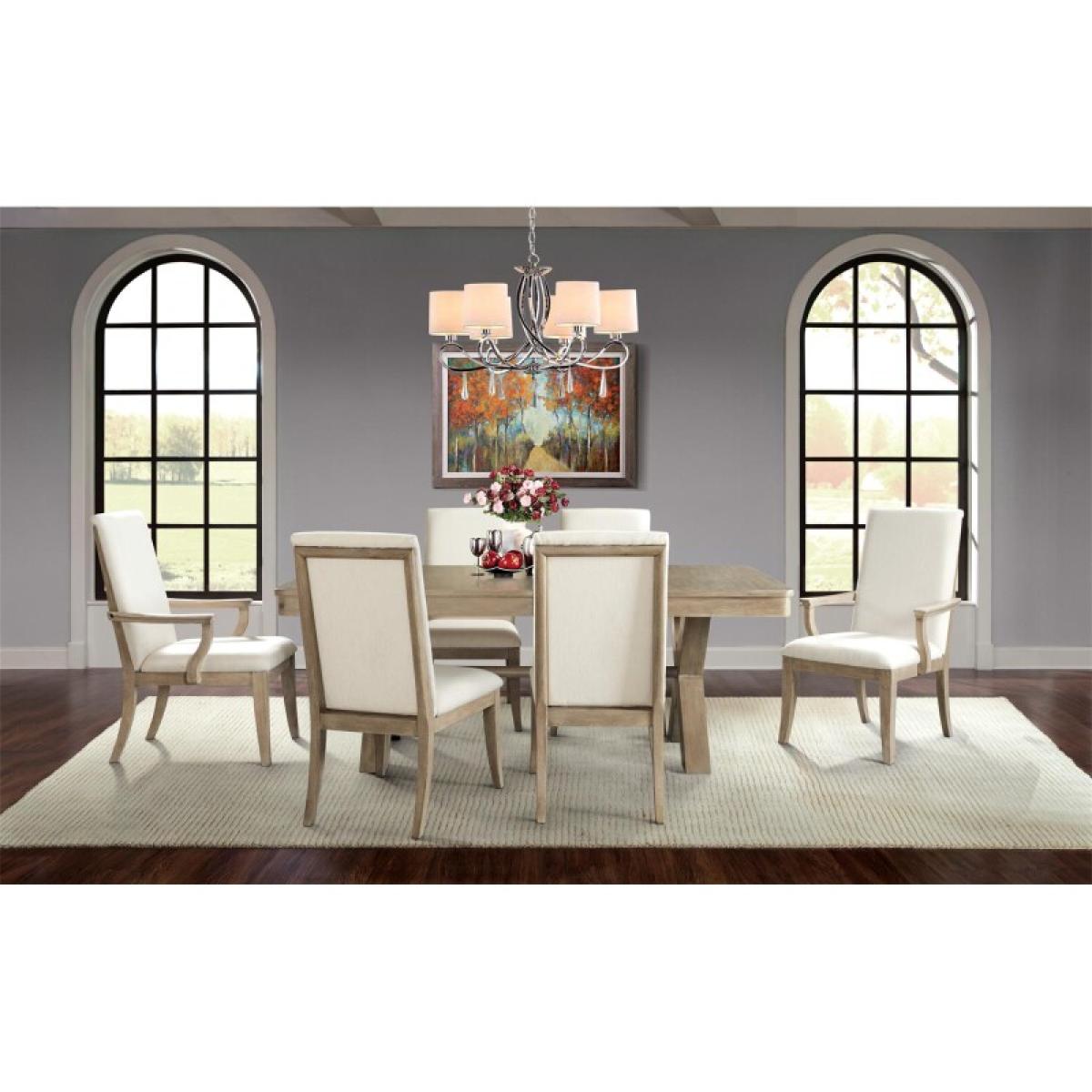 23197af8f321afb4baead55af41c4539 Sophie Trestle Dining Table - Image 1