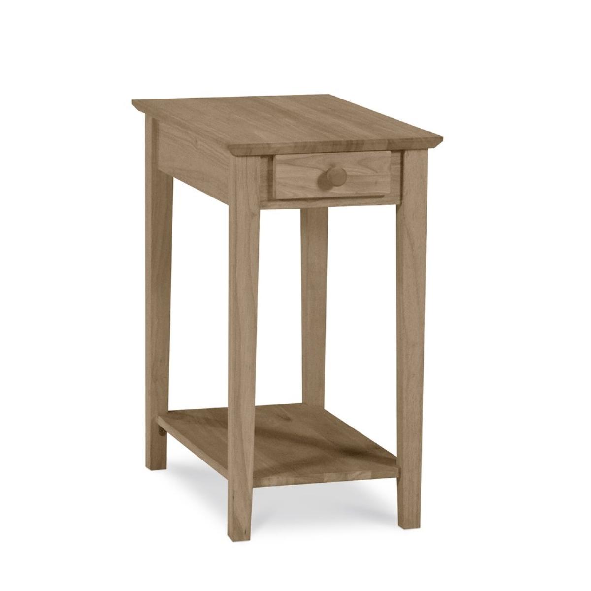 Destinations - Narrow End Table in Honey - Image 2