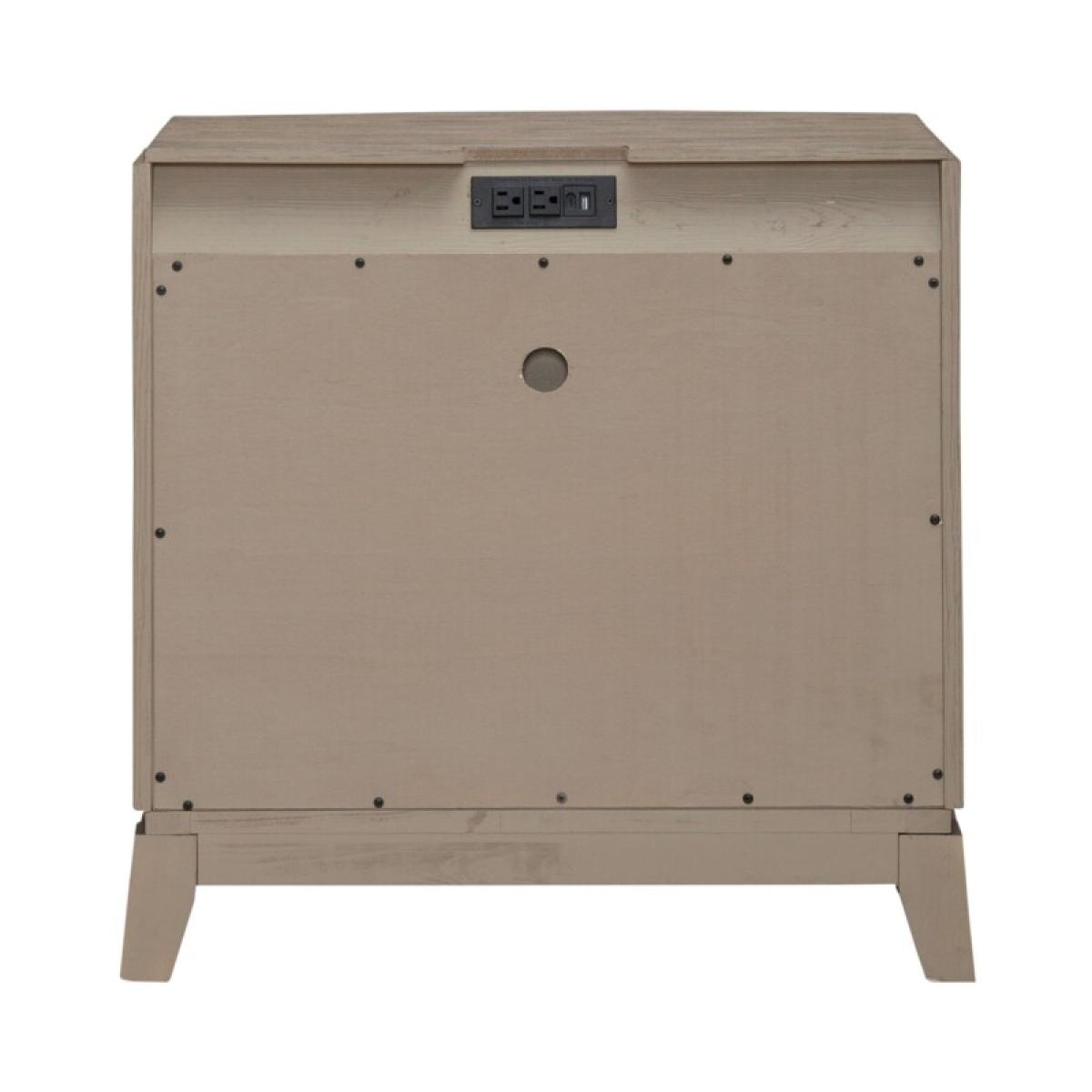 Avalon Nightstand w/ Charging Station - Image 6