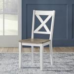 Lakeshore X Back Side Chair- White (RTA)