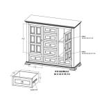 Terra 7 Drawer 2 Door Mule Chest - Image 8