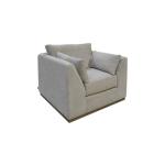 Wooden Frame & Base, Armchair - Vallarta