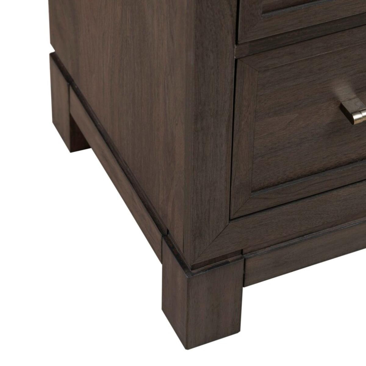 Modern Edge Dresser & Mirror - Image 13