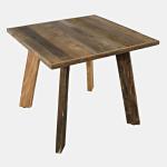 Reclamation Salvaged Wood Counter Table - Image 7