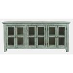Rustic Shores 6 Door Low Accent Cabinet