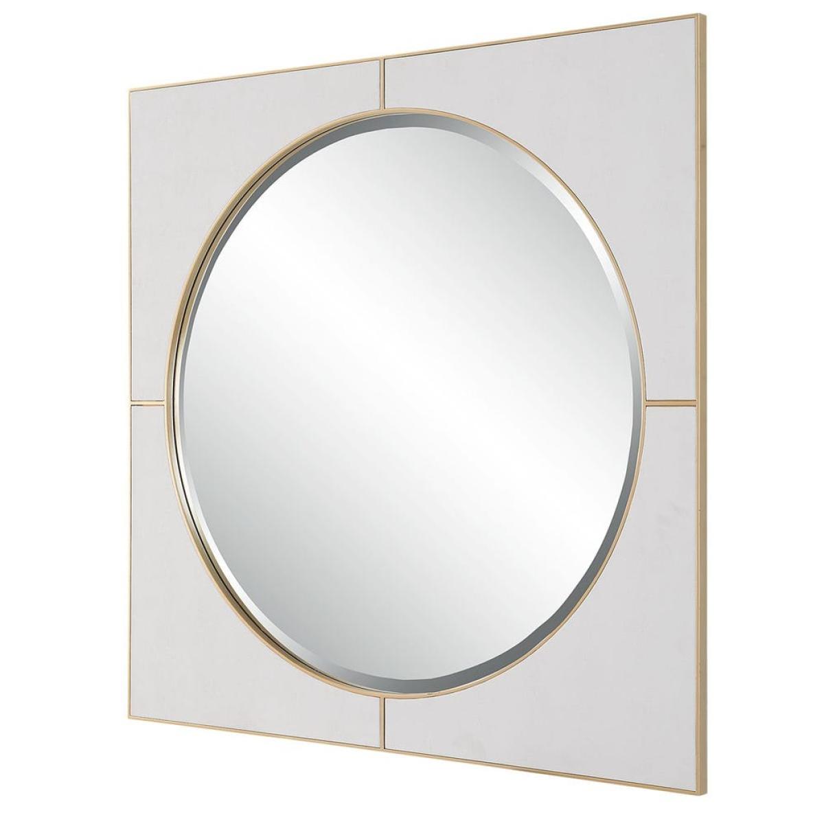Cyprus Square Mirror, White - Image 4