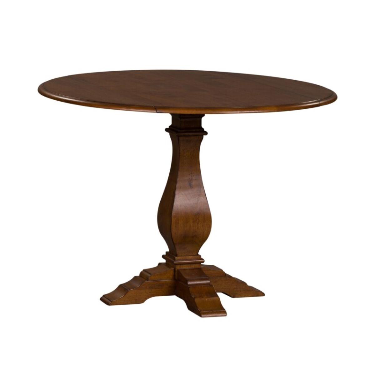 Creations Round Drop Leaf Table - Image 8