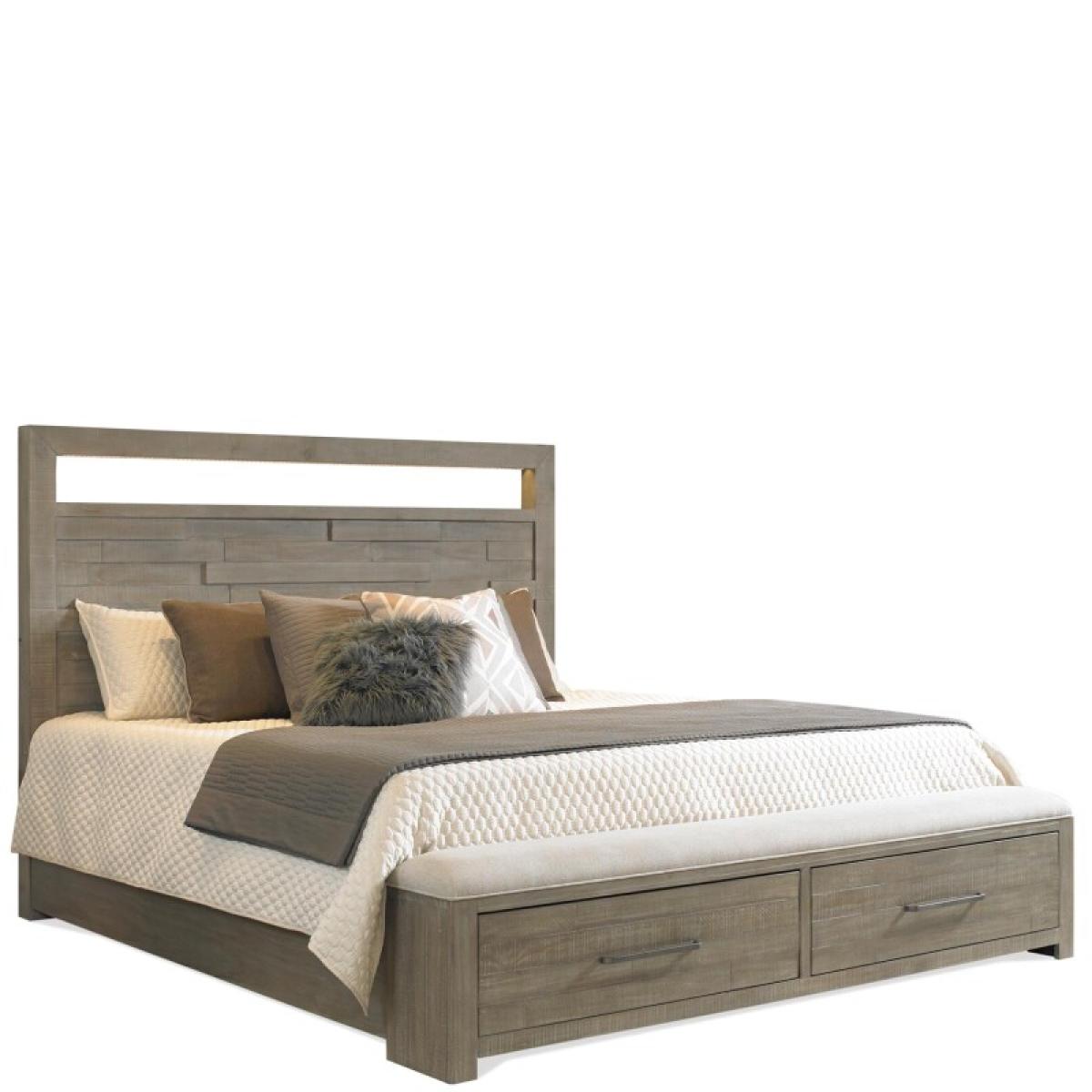 Intrigue King Led Panel Storage Bed - Image 3