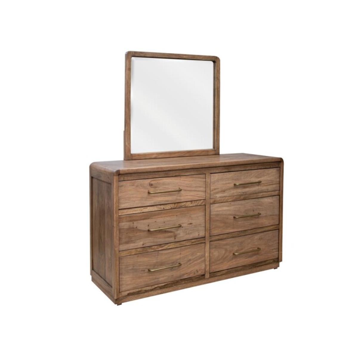 6 Drawer Dresser - Mezquite - Image 7