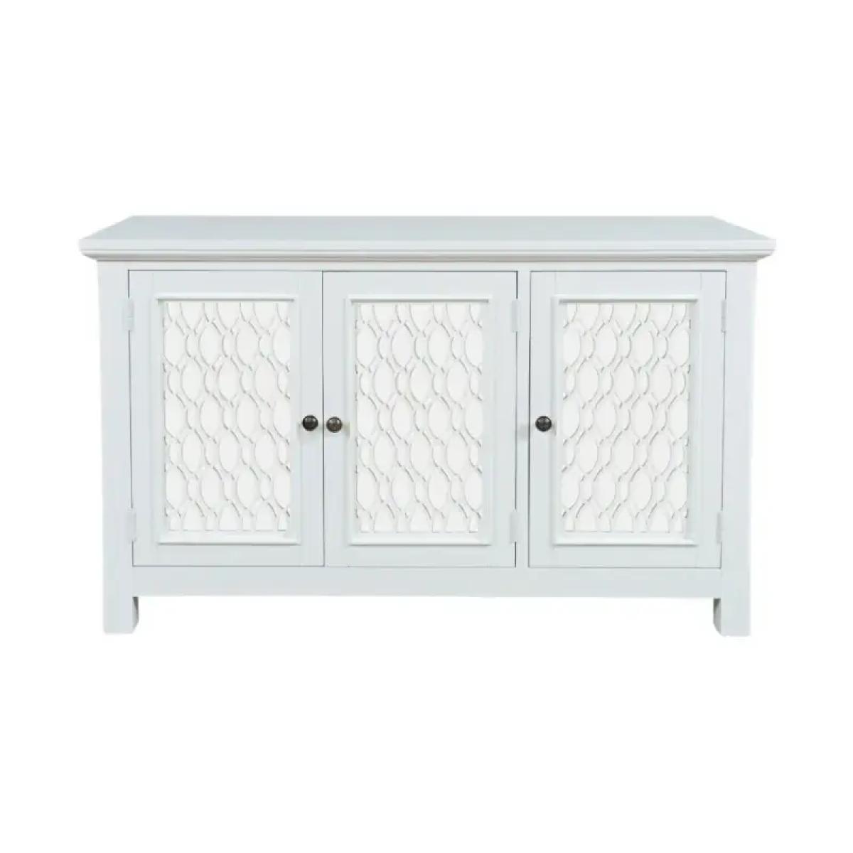 Isabella 54" Mirrored Accent Cabinet - Image 2