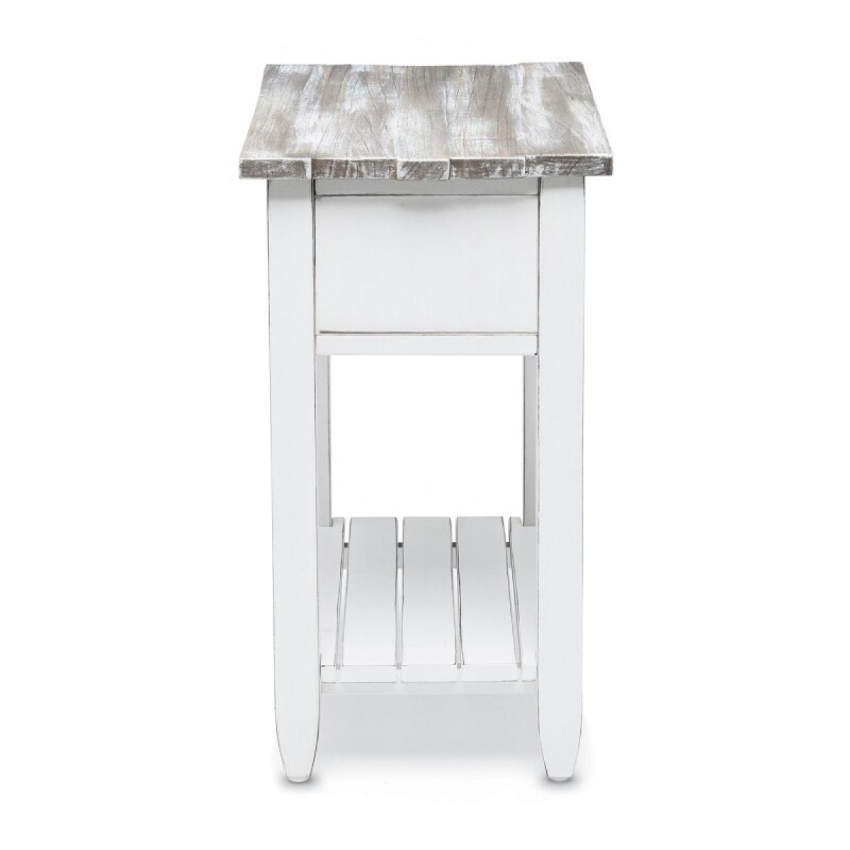 Picket Fence Chairside Table - Image 11