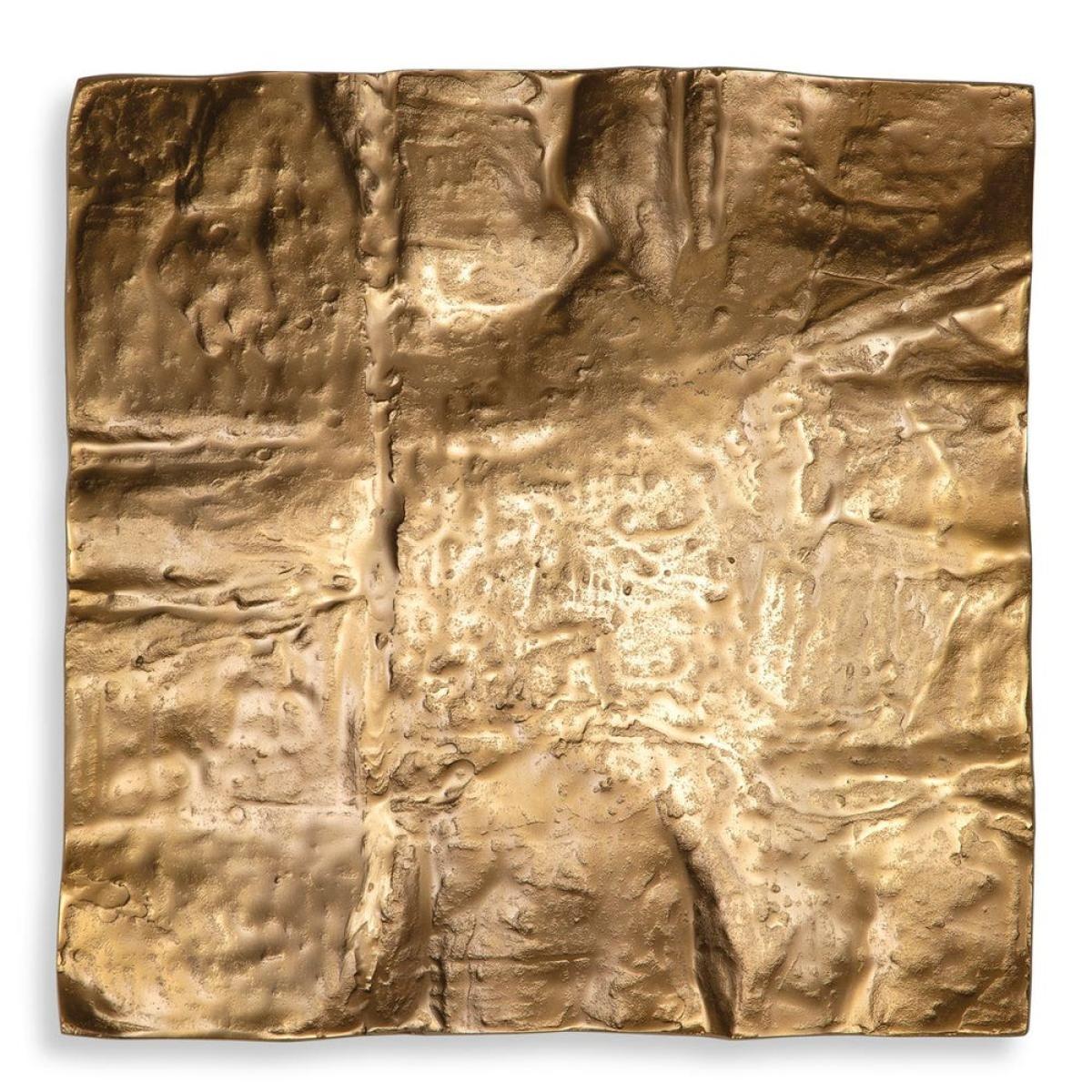 Archive Metal Wall Decor, Brass - Image 2