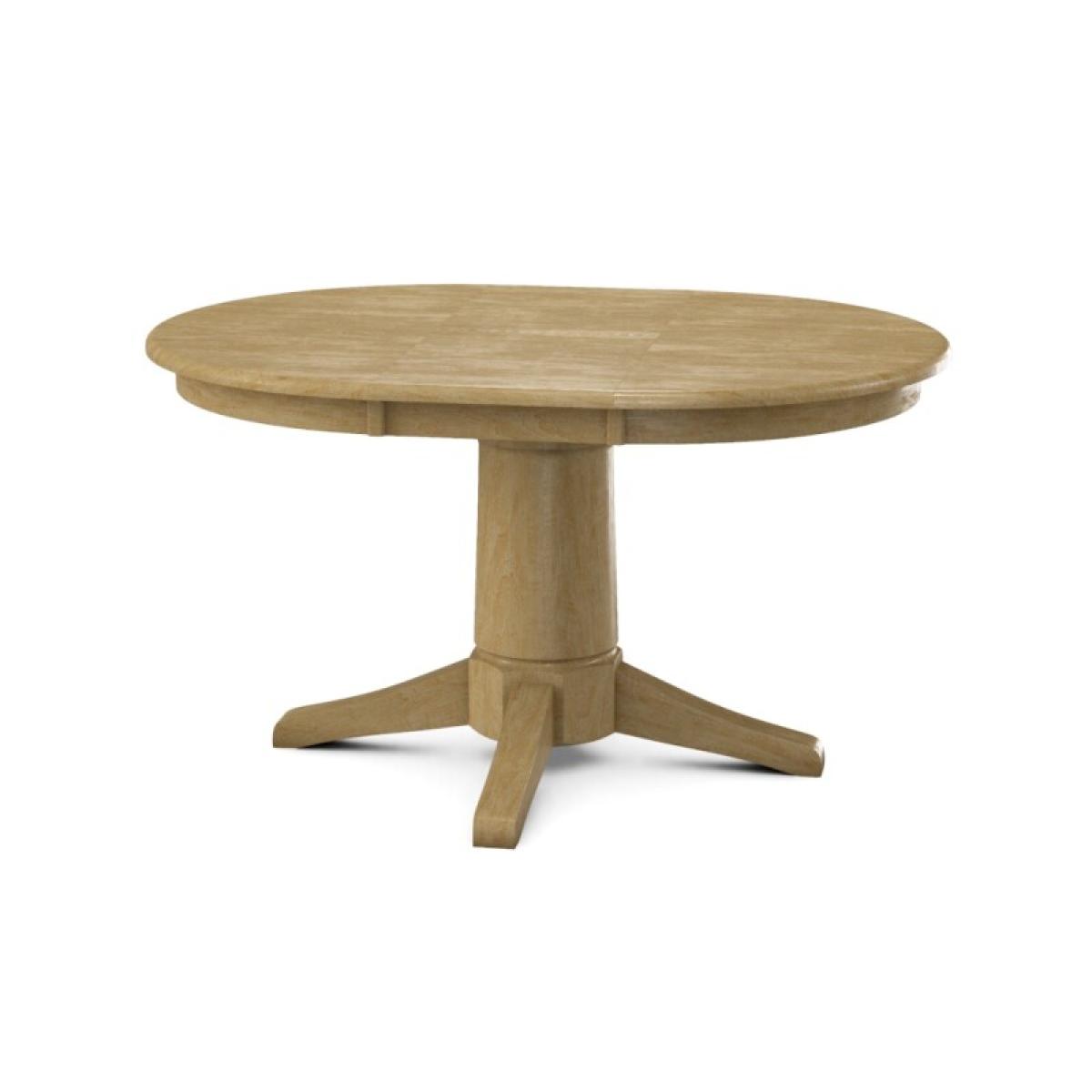 Build Your Own Pedestal Table w/ 30"H Transitional Pedestal for Extension Tops - Image 5