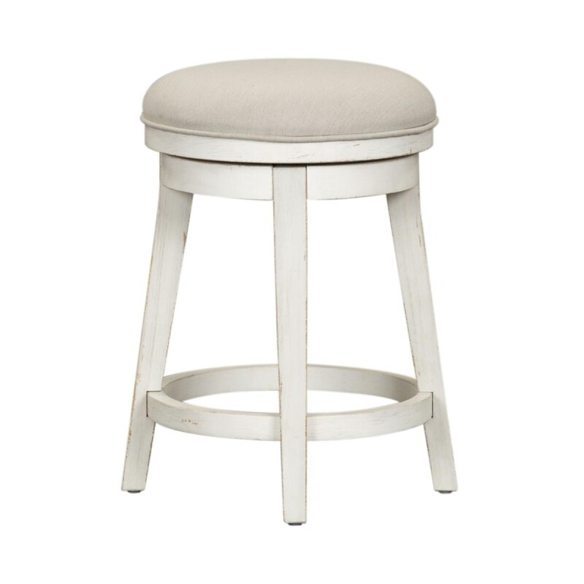 Modern Farmhouse Console Swivel Stool - Image 7