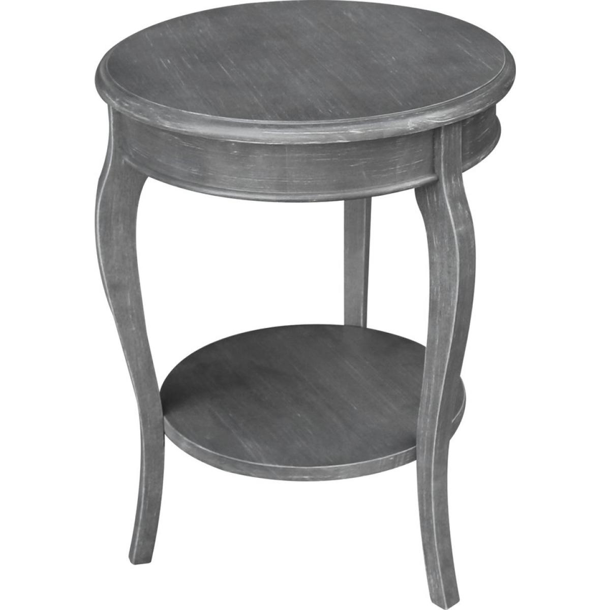 25e3c4c24c28c3ad9f14a56a7944cce9 Destinations Collections - Cambria Accent Table in Heather Gray - Image 1