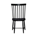 Spindle Back Side Chair - Black (RTA) - Image 6