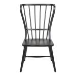 River Place Windsor Back Side Chair - Black (RTA) - Image 3