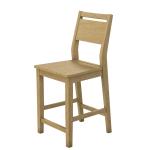 24" Aspen Panel Back Counter Stool - Image 10