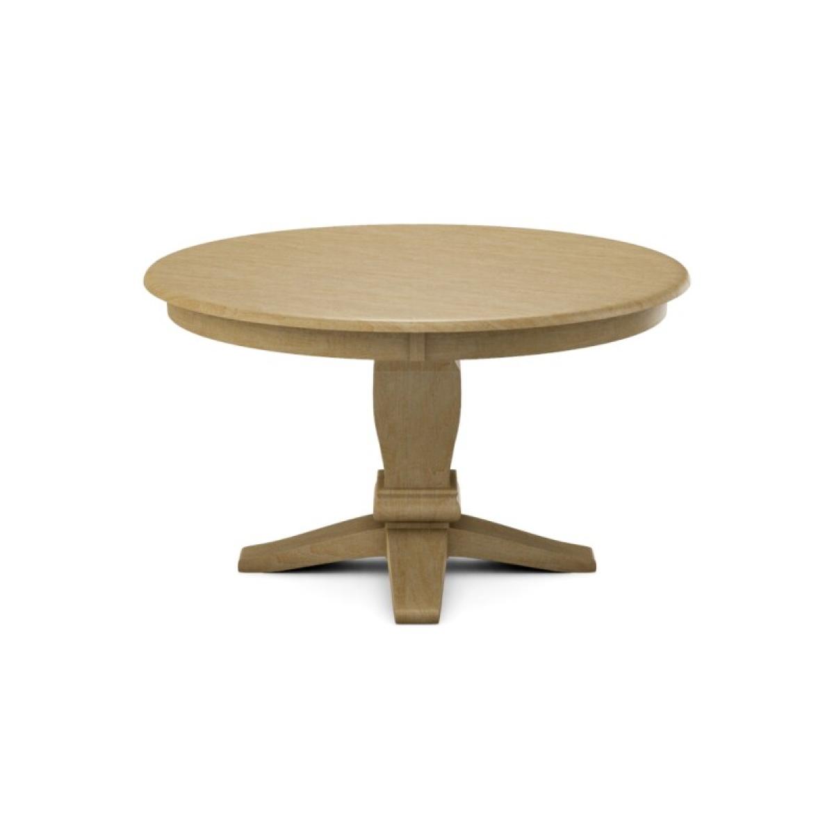 Build Your Own Pedestal Table w/ 52" Round Tabletop w/Reverse Bevel Edge - Image 23