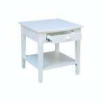 Destinations Collection - Spencer End Table in Pure White - Image 3